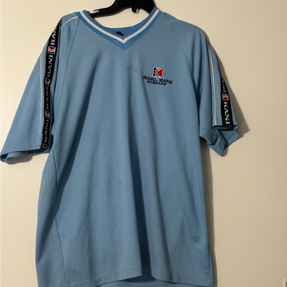 Karl Kani Men's Blue Shirt